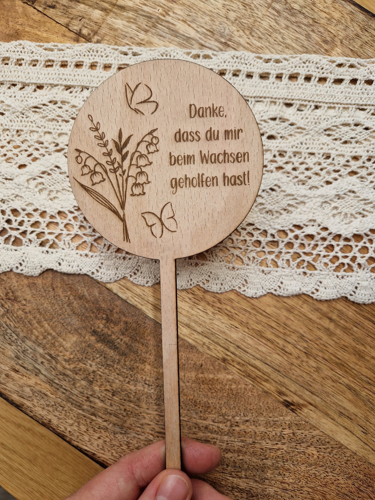 Blumenstecker Abschied