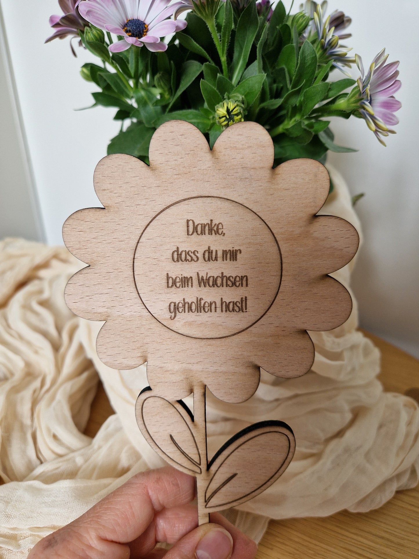 Blumenstecker Danke, dass...