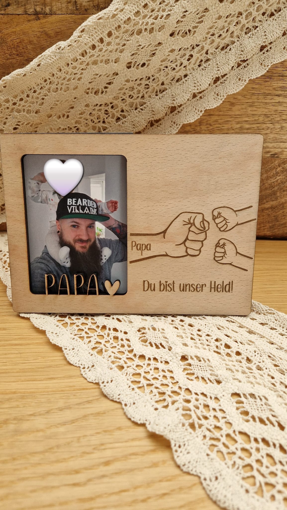 Bilderrahmen für den besten Papa
