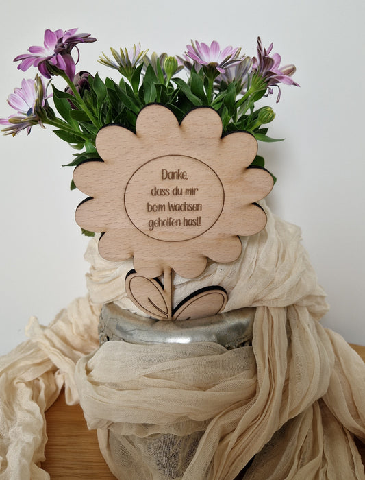 Blumenstecker Danke, dass...