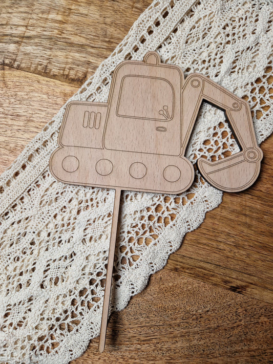 Bagger Cake Topper
